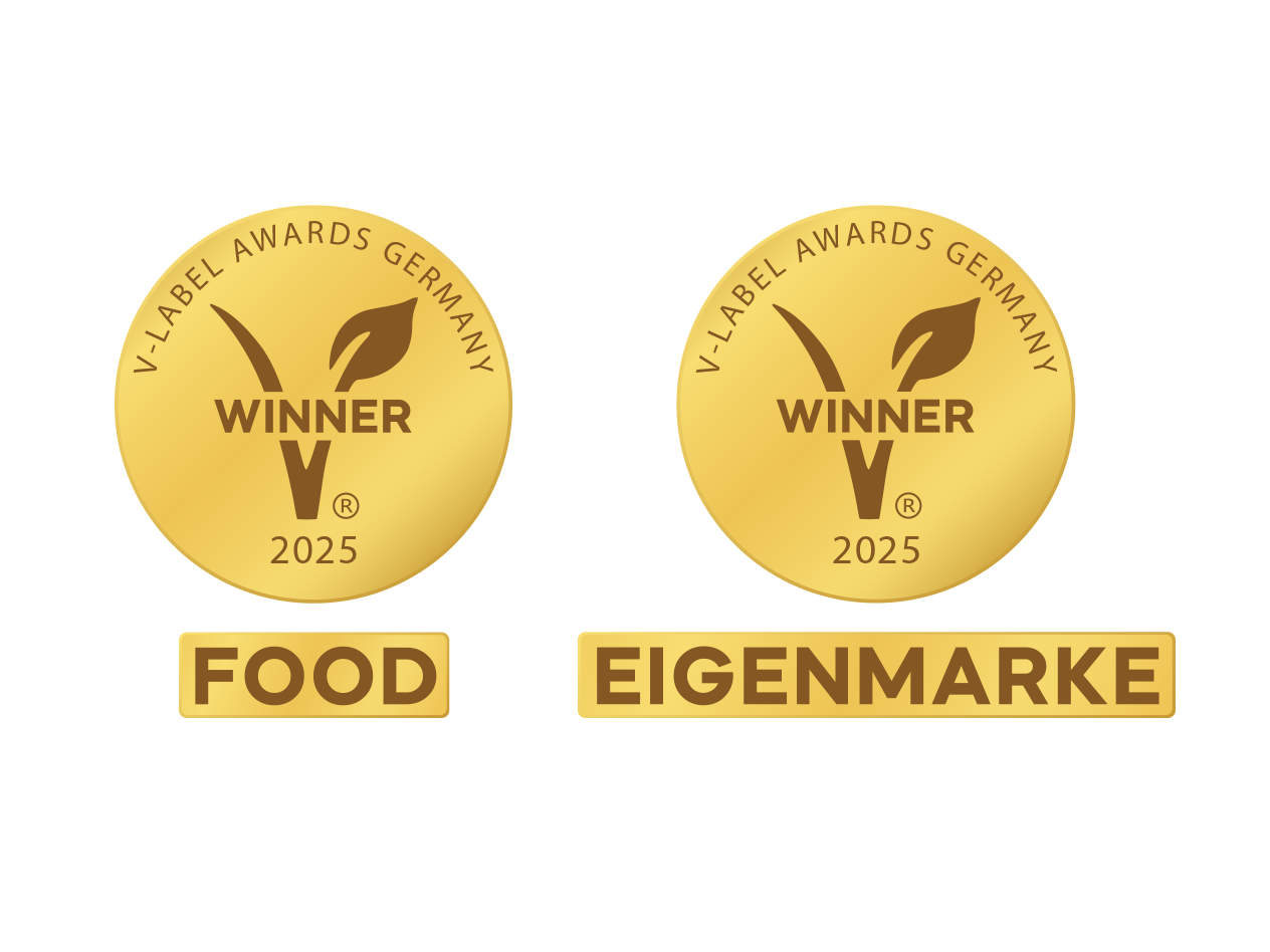 V-Label Awards Germany 2025 Winner für Food und Eigenmarke