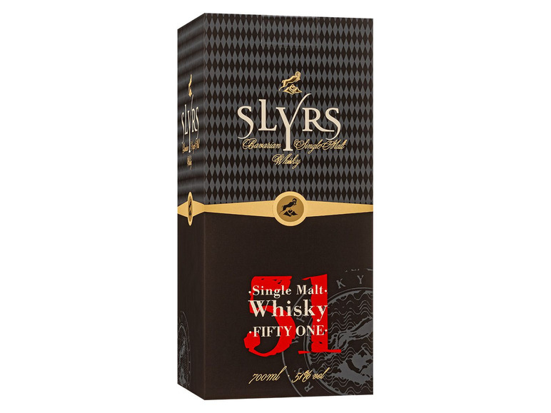 Malt Single 51 Slyrs One Vol Fifty Whisky 51% Bavarian