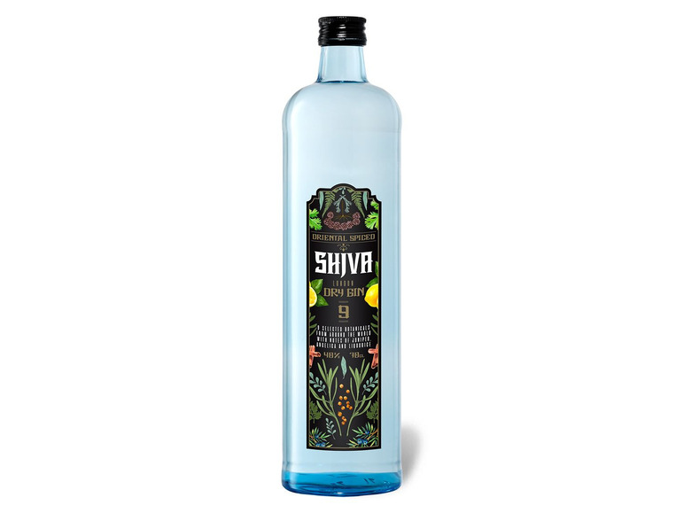 Spiced Dry Shiva London Gin Oriental 40% Vol