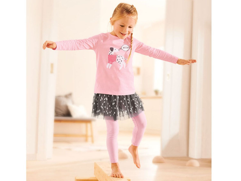 Gehe zu Vollbildansicht: lupilu® Kleinkinder Tüllrock mit Leggings - Bild 3