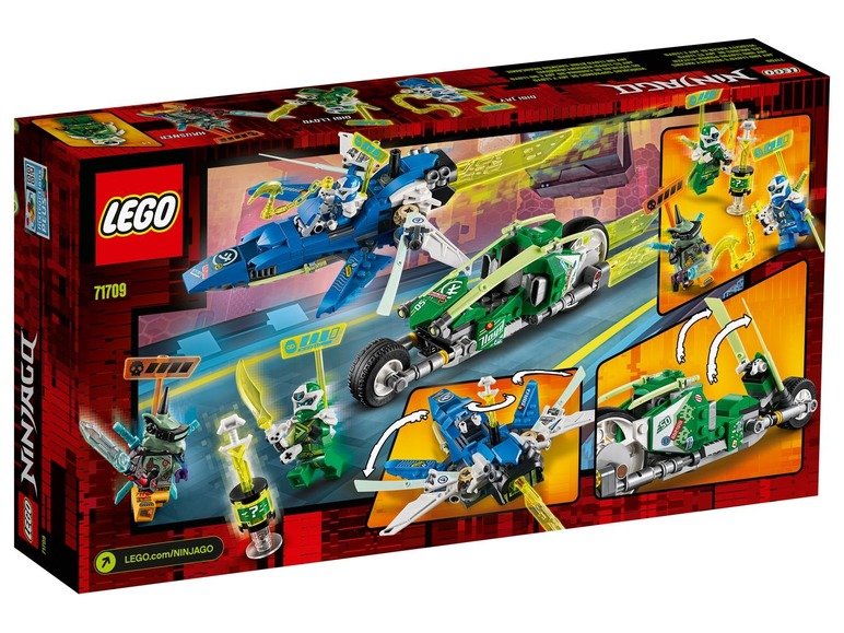 Gehe zu Vollbildansicht: LEGO® NINJAGO 71709 »Jay und Lloyds Power-Flitzer« - Bild 2
