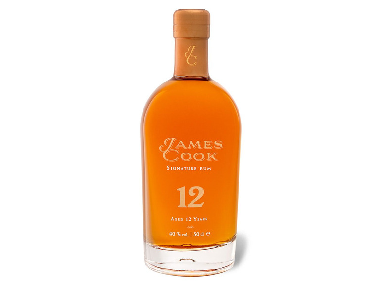 James 12 Cook Signature Rum Jahre 40% Vol