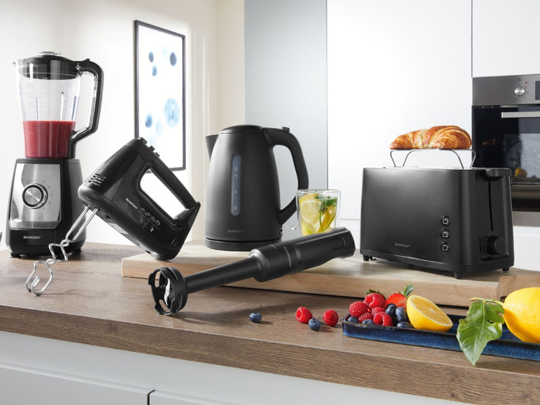 Gehe zu Vollbildansicht: SILVERCREST® Toaster »STK 870 A1«, 800 Watt, mit 6-Stufen-Bräunungsregler, Brötchenaufsatz - Bild 23