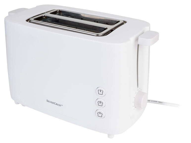Gehe zu Vollbildansicht: SILVERCREST® Toaster »STK 870 A1«, 800 Watt, mit 6-Stufen-Bräunungsregler, Brötchenaufsatz - Bild 4