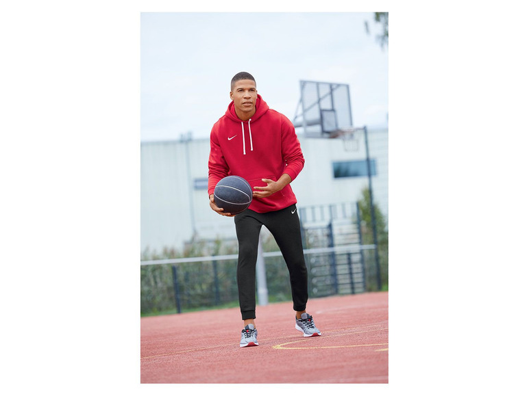 Gehe zu Vollbildansicht: Nike Sweatpullover Herren, mit Kapuze und Känguru-Tasche, mit Baumwolle, atmungsaktiv - Bild 3
