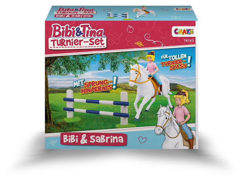 3 Bibi Sabrina«, CRAZE Jahren 2 & & Spielfiguren, - ab mit »Turnier-Set Bibi Tina