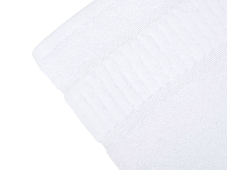 Gehe zu Vollbildansicht: Gözze Handtuch, 50 x 100 cm, reine Bio-Baumwolle, mit Bordüre und Kordelaufhänger, hochwertige Qualität - Bild 41