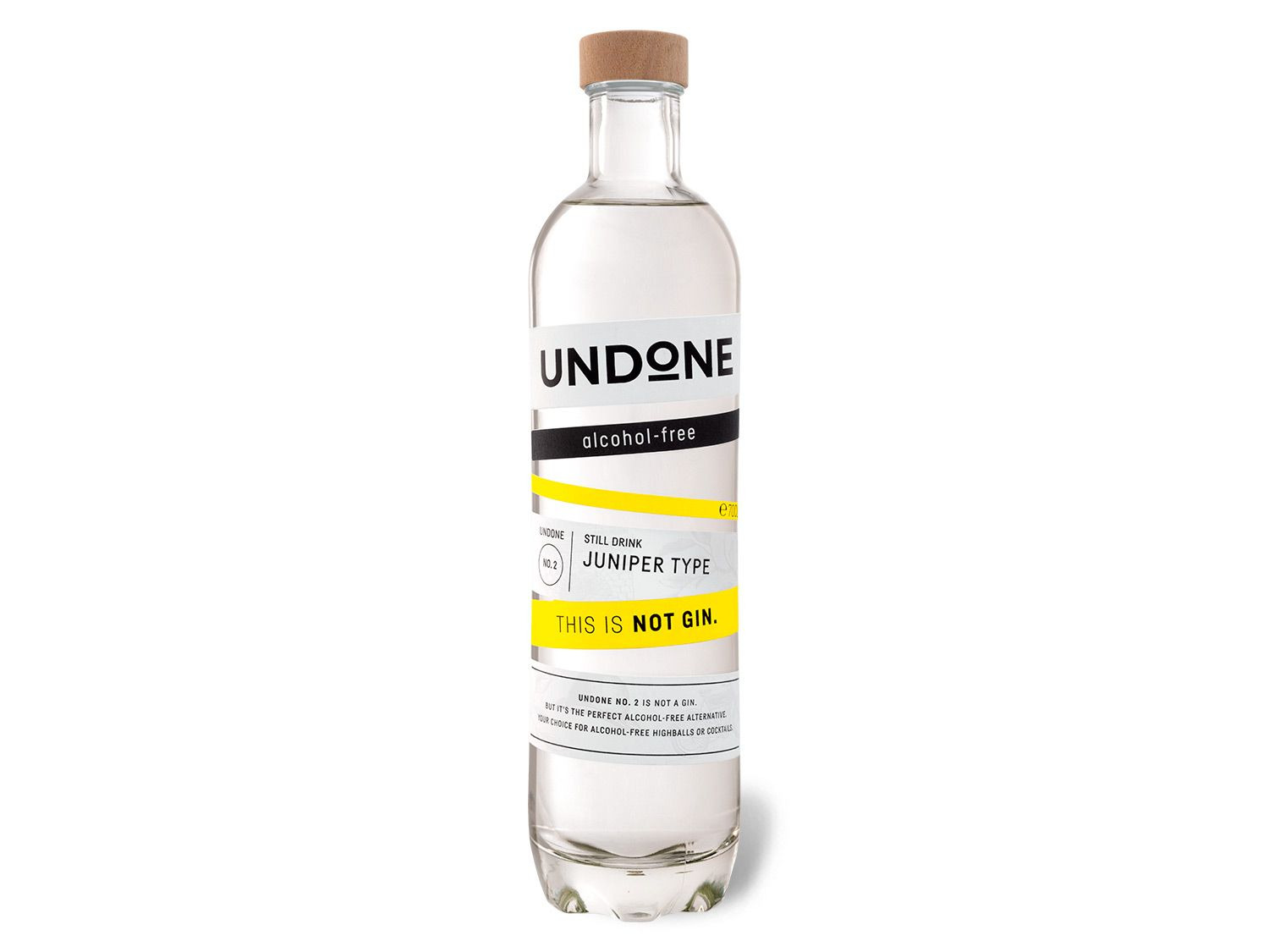 Undone No. 2 Juniper Type | Gin LIDL Not - Alkoholfrei