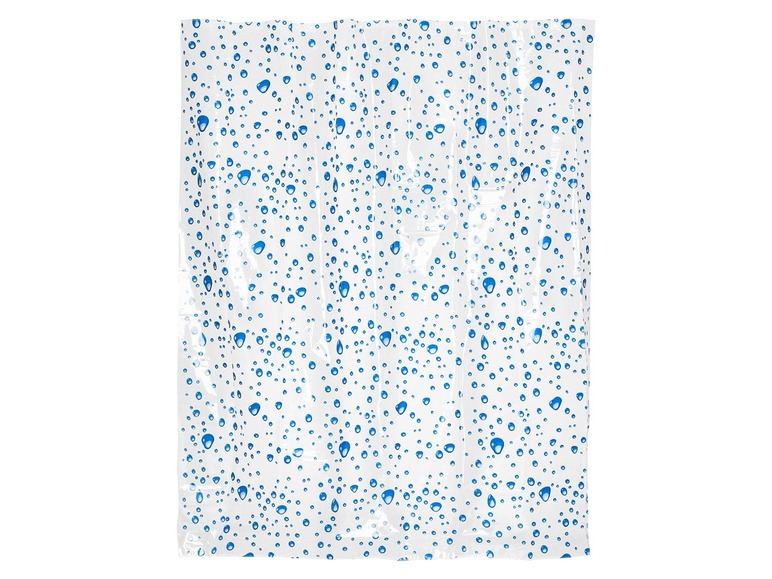 Gehe zu Vollbildansicht: Kleine Wolke Duschvorhang Bubble Marineblau 180 x 200 cm - Bild 1