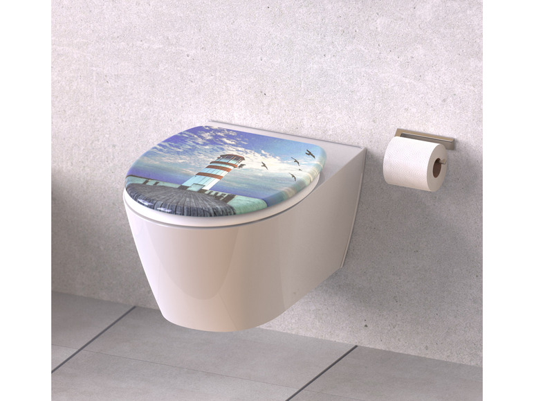 Gehe zu Vollbildansicht: Schütte WC Sitz Duroplast, mit Absenkautomatik - Bild 6