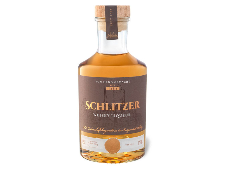 Schlitzer Whisky Liqueur 32% Vol Vanilla