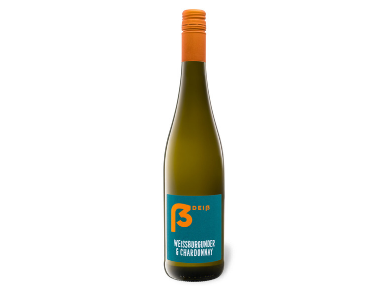 Weingut Christopher Deiß Weißburgunder & trocken, Chardonnay 2022 QbA Weißwein