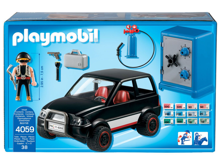 Gehe zu Vollbildansicht: Playmobil »Tresorknacker mit Fluchtfahrzeug« - Bild 2