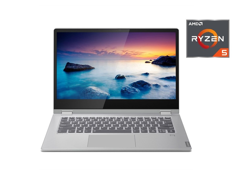 Gehe zu Vollbildansicht: Lenovo C340-14API 81N60063GE Convertible Laptop - Bild 1