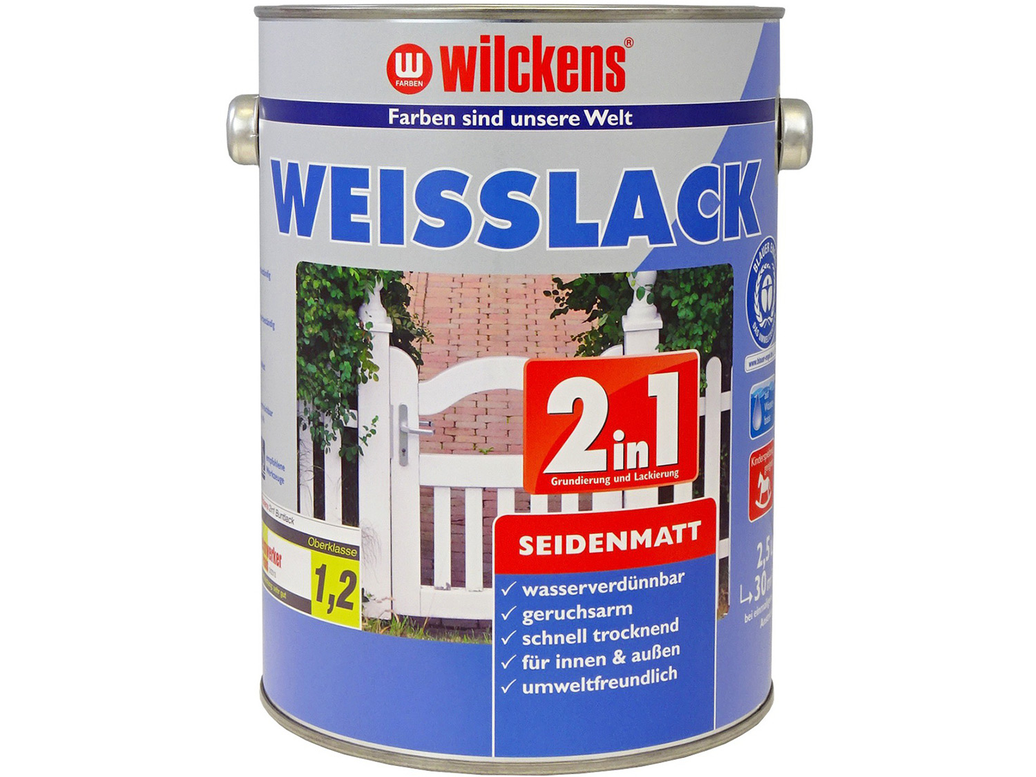 Wilckens Weisslack (seidenmatt)