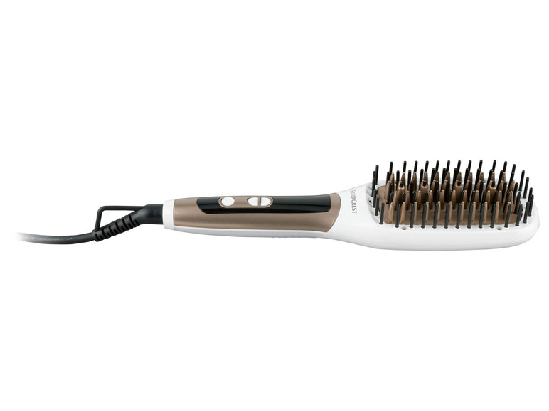Gehe zu Vollbildansicht: SILVERCREST® PERSONAL CARE Haar-Glättungsbürste »Professional SHGBP 58 B3«, 58 Watt, mit Ionenfunktion - Bild 1