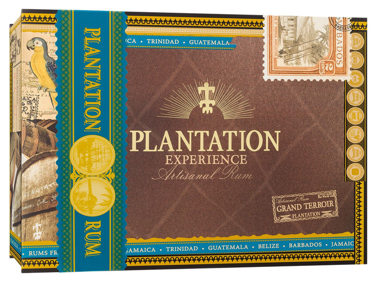 0,1l, Vol % Plantation Rum Experience-Box 40-43 x 6