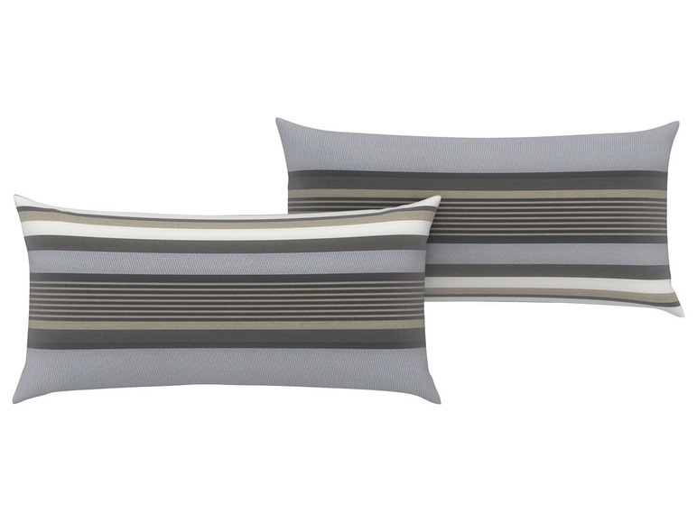 Gehe zu Vollbildansicht: MERADISO® Satin Kissenbezug, 2 Stück, 40 x 80 cm - Bild 4