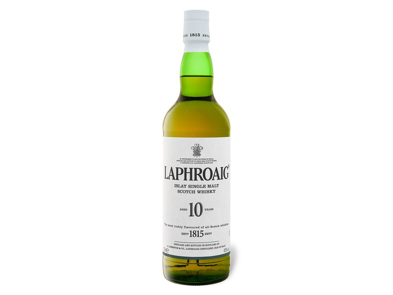 Geschenkbox Vol Jahre Scotch Whisky 40% Laphroaig Malt Islay Singe 10 mit
