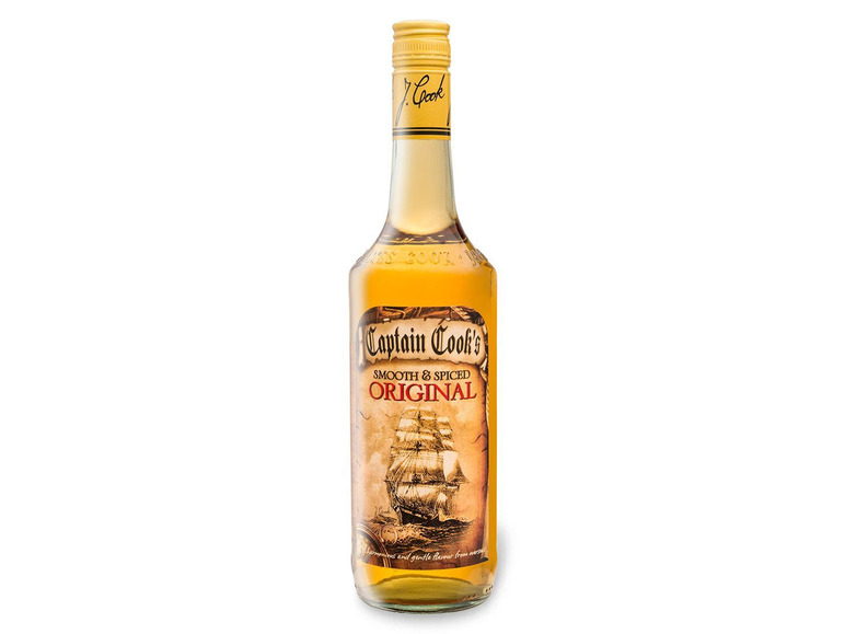 JAMES Spiced COOK Vol Smooth & Captain 35% Cook´s (Rum-Basis)