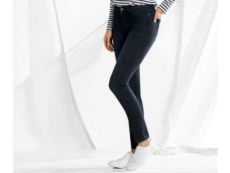 Gehe zu Vollbildansicht: ESMARA® Jeans Damen, Skinny Fit, Super-Stretch-Material, mit Baumwolle, mit Elasthan - Bild 9