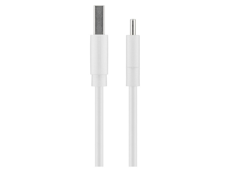 Gehe zu Vollbildansicht: Goobay USB-C™ auf USB-A 2.0 Lade- und Synchronisationskabel, 1 m, weiß - Bild 2