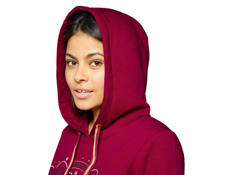 Gehe zu Vollbildansicht: Damen Sweatshirt Harry Potter, mit Kapuze - Bild 6