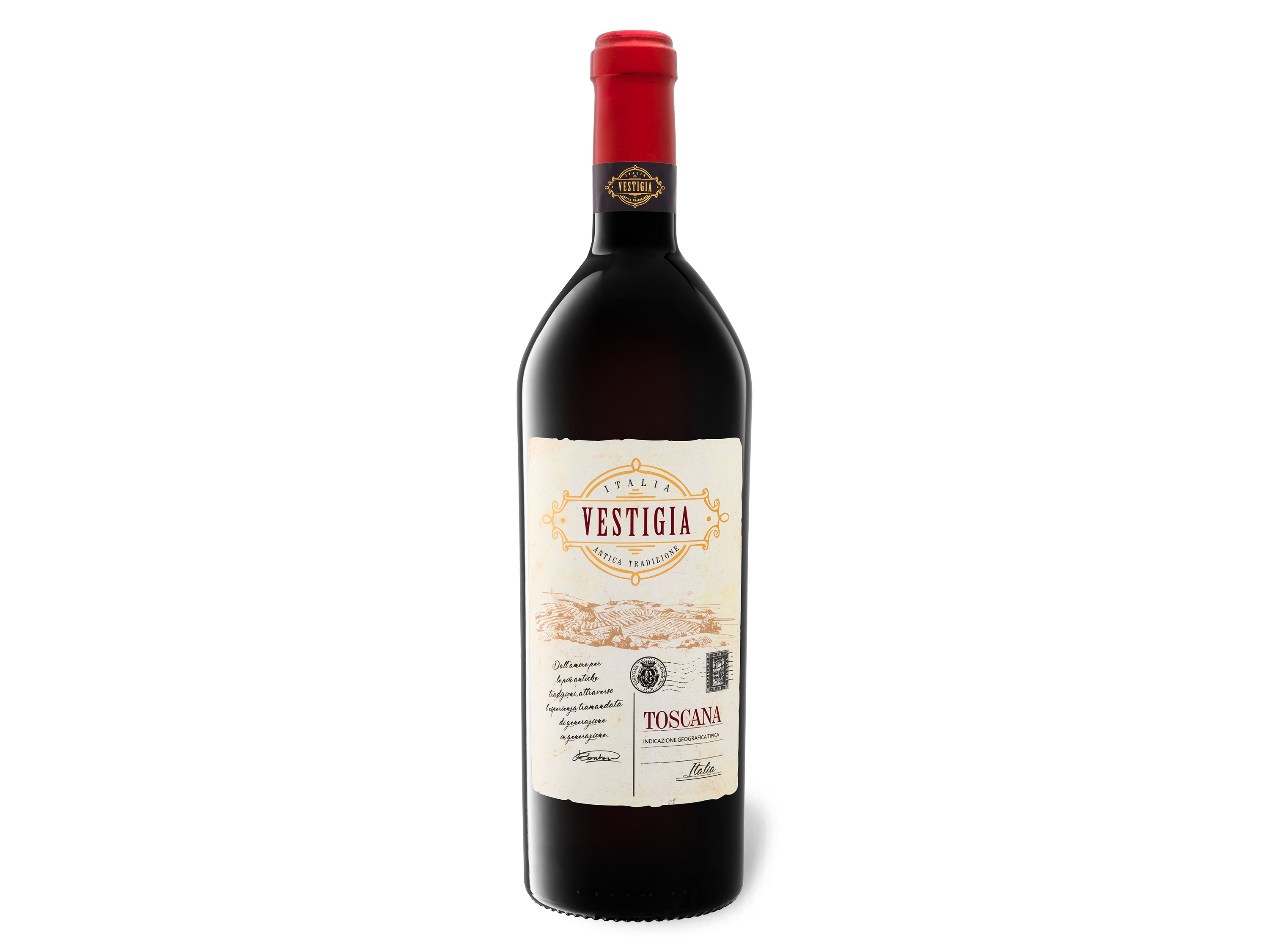 Vestigia Toscana IGT halbtrocken, Rotwein 2017 Wein & Spirituosen Lidl DE