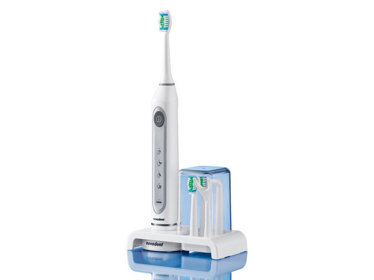 Gehe zu Vollbildansicht: NEVADENT® Zahnbürste »NSZB 3.7 C4«, mit Zahnseideaufsatz - Bild 4