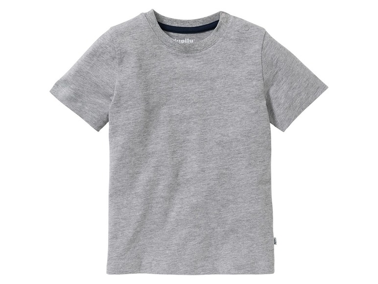 Gehe zu Vollbildansicht: LUPILU® T-Shirts Jungen, 4 Stück, weiche Single-Jersey-Qualität, hoher Bio-Baumwollanteil - Bild 8