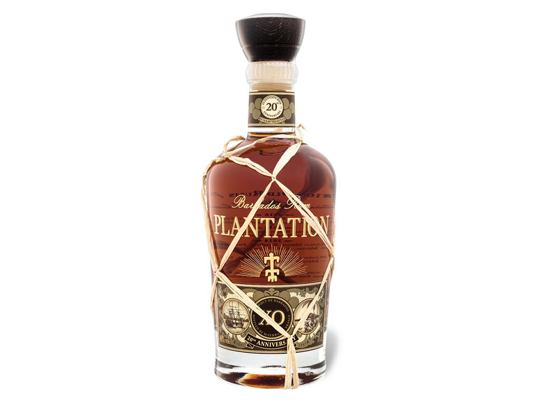 Rum Barbados Plantation 40% 20th Extra Old XO mit Geschenkbox Anniversary Vol