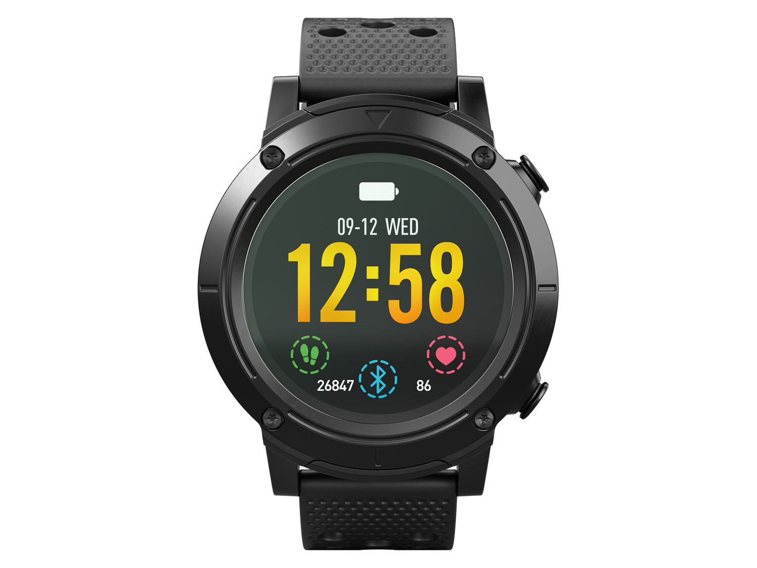| SILVERCREST® LIDL Smartwatch Sport, mit GPS