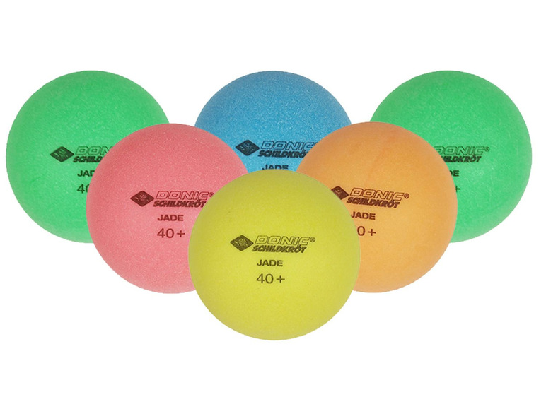 Gehe zu Vollbildansicht: Donic-Schildkröt Tischtennisball Colour Popps Poly 40+ - Bild 1