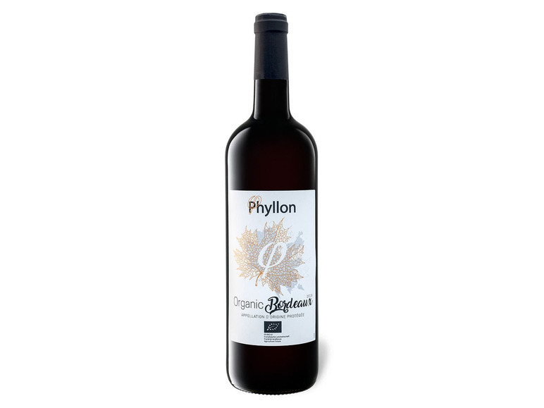 trocken, Rotwein 2018 BIO AOP Bordeaux Organic Phyllon