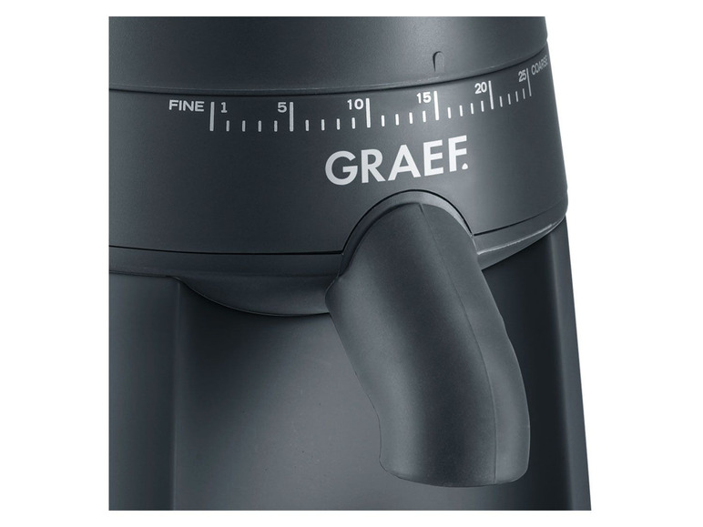 Gehe zu Vollbildansicht: GRAEF Kaffee- und Espressomühle CM 702, schwarz - Bild 8