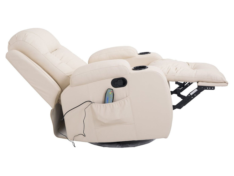 HOMCOM TV Sessel mit Massage und - creme Wärmefunktion