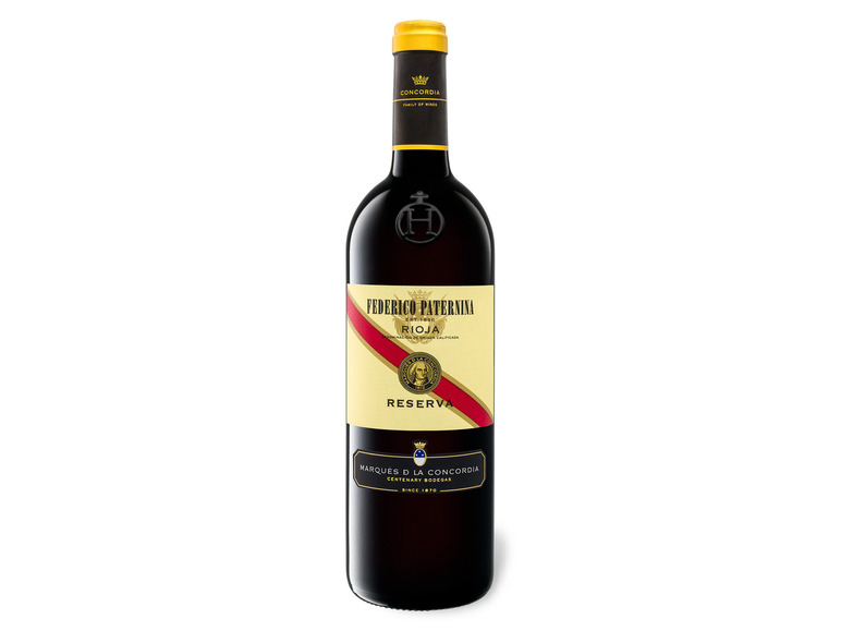 Federico Paternina trocken DOCa Rioja Reserva 2018 Rotwein vegan