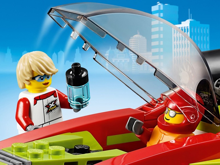 Gehe zu Vollbildansicht: LEGO® City 60254 »Rennboot-Transporter« - Bild 8