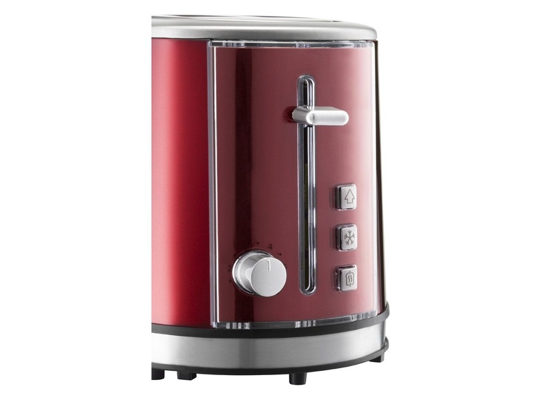 Gehe zu Vollbildansicht: GRUNDIG Toaster »Red Sense TA 6330«, mit variabler Bräunungsgradregelung, Brötchenaufsatz - Bild 2