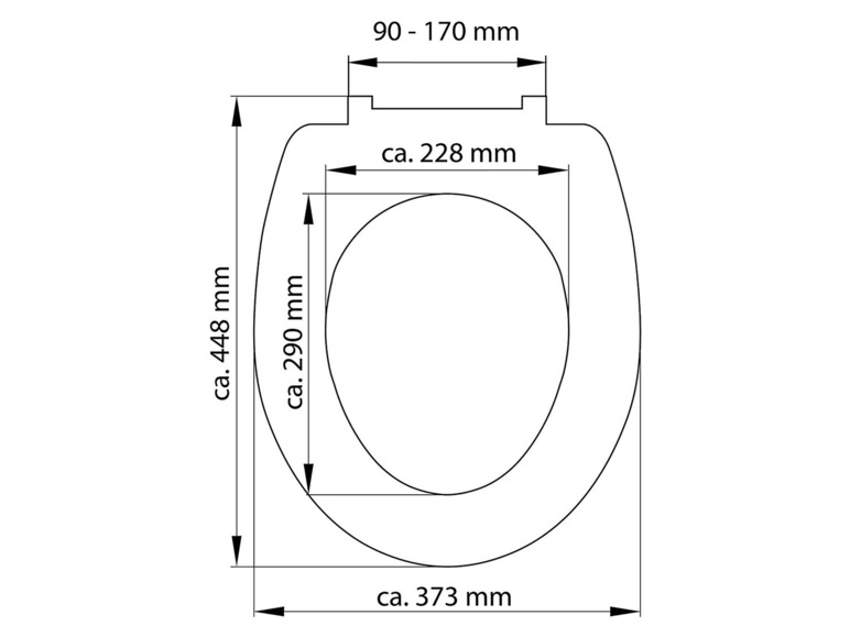 Gehe zu Vollbildansicht: Schütte WC Sitz Duroplast, mit Absenkautomatik - Bild 48