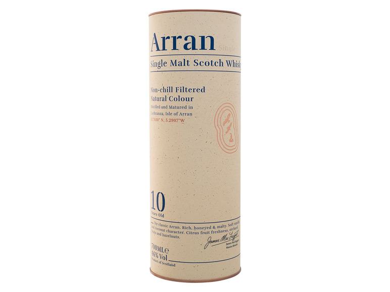The Arran Vol Single Whisky 10 Jahre Malt 46% Scotch