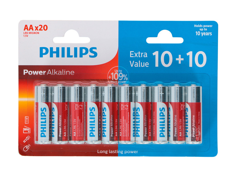 Gehe zu Vollbildansicht: Display Philips Alkaline Batterie - Bild 2