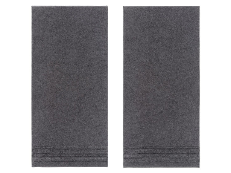Gehe zu Vollbildansicht: MIOMARE® Handtuch, 2 Stück, 50 x 100 cm, aus Baumwolle - Bild 6