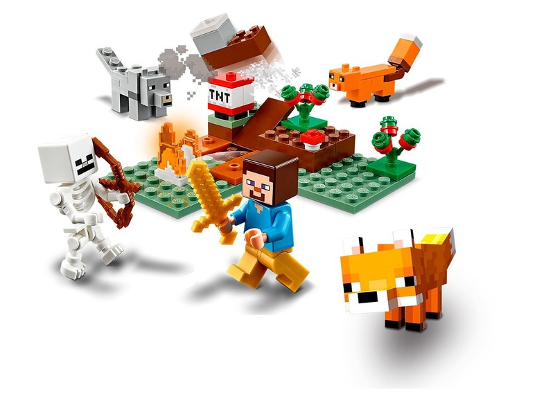 Gehe zu Vollbildansicht: Lego Minecraft LEGO® Minecraft™ 21162 »Das Taiga-Abenteuer« - Bild 3