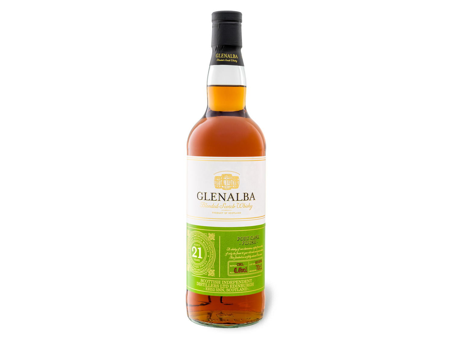 Glenalba Blended Scotch Port Cask Fini… Jahre Whisky 21