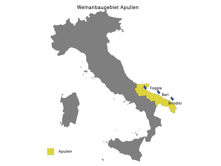 Cuor di Pietra Rotwein Passito Puglia halbtrocken, IGT 2020 Negroamaro