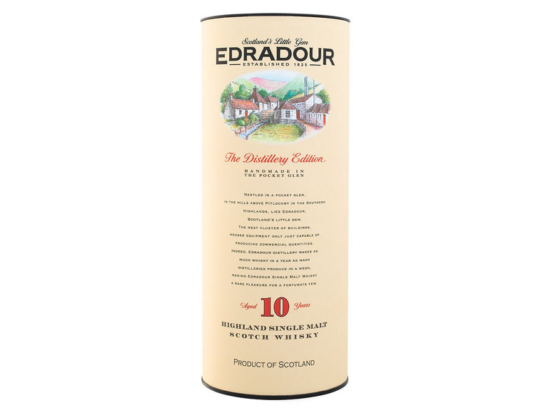 Edradour Highland Single Malt 40% Vol Jahre Geschenkbox mit 10 Whisky Scotch