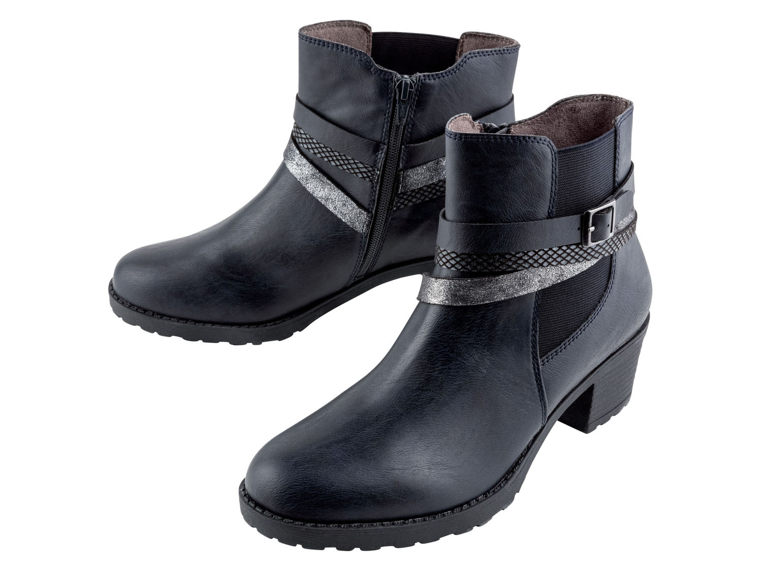 footflexx Damen Stiefelette (navy, 36) 36