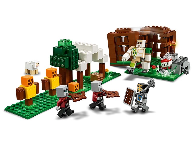 Gehe zu Vollbildansicht: Lego Minecraft LEGO® Minecraft™ 21159 »Der Plünderer-Außenposten« - Bild 3