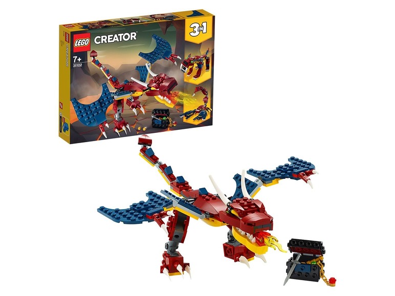 Gehe zu Vollbildansicht: LEGO® Creator 31102 »Feuerdrache« - Bild 12